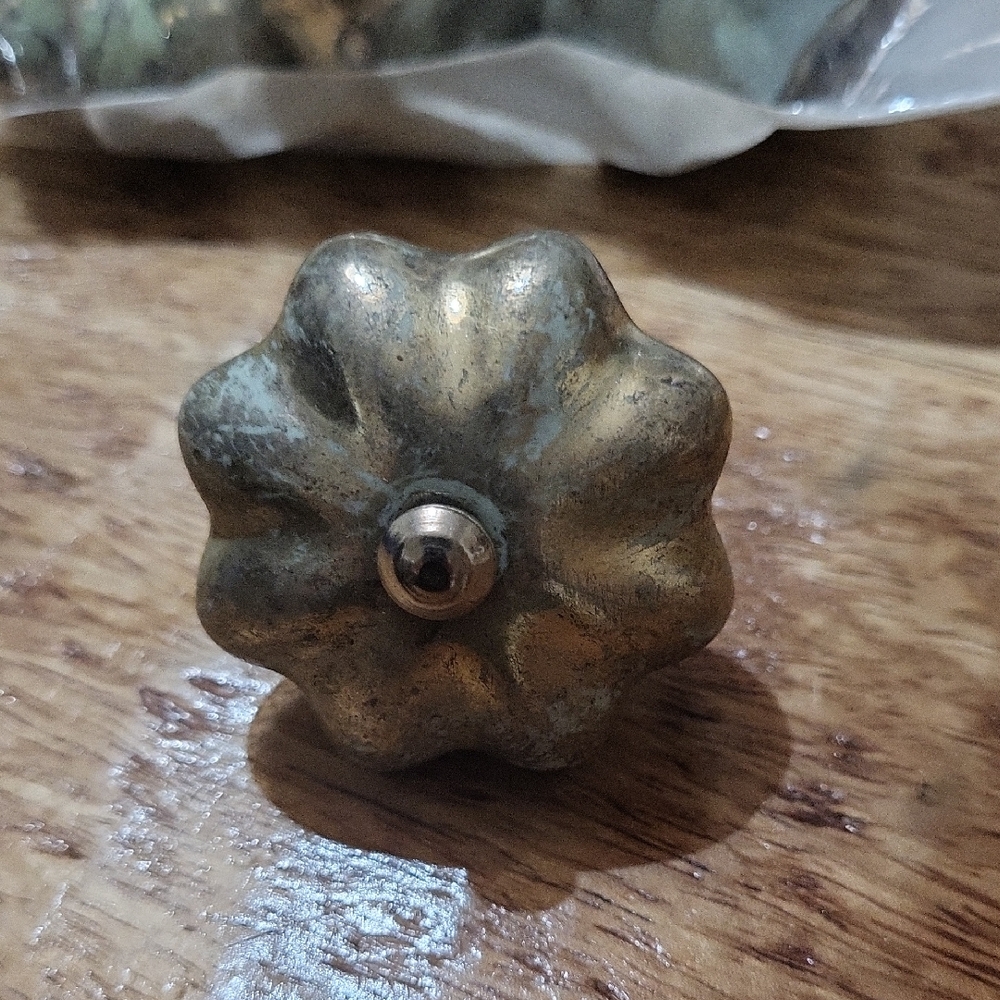 Antique Brass Knob